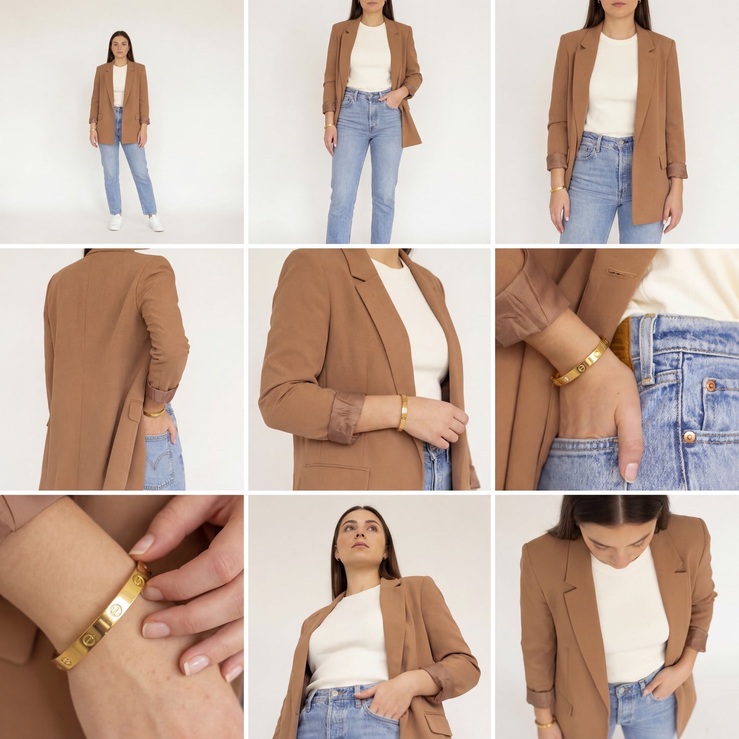 أسورة كارتير مع فصوص زركون - Cartier