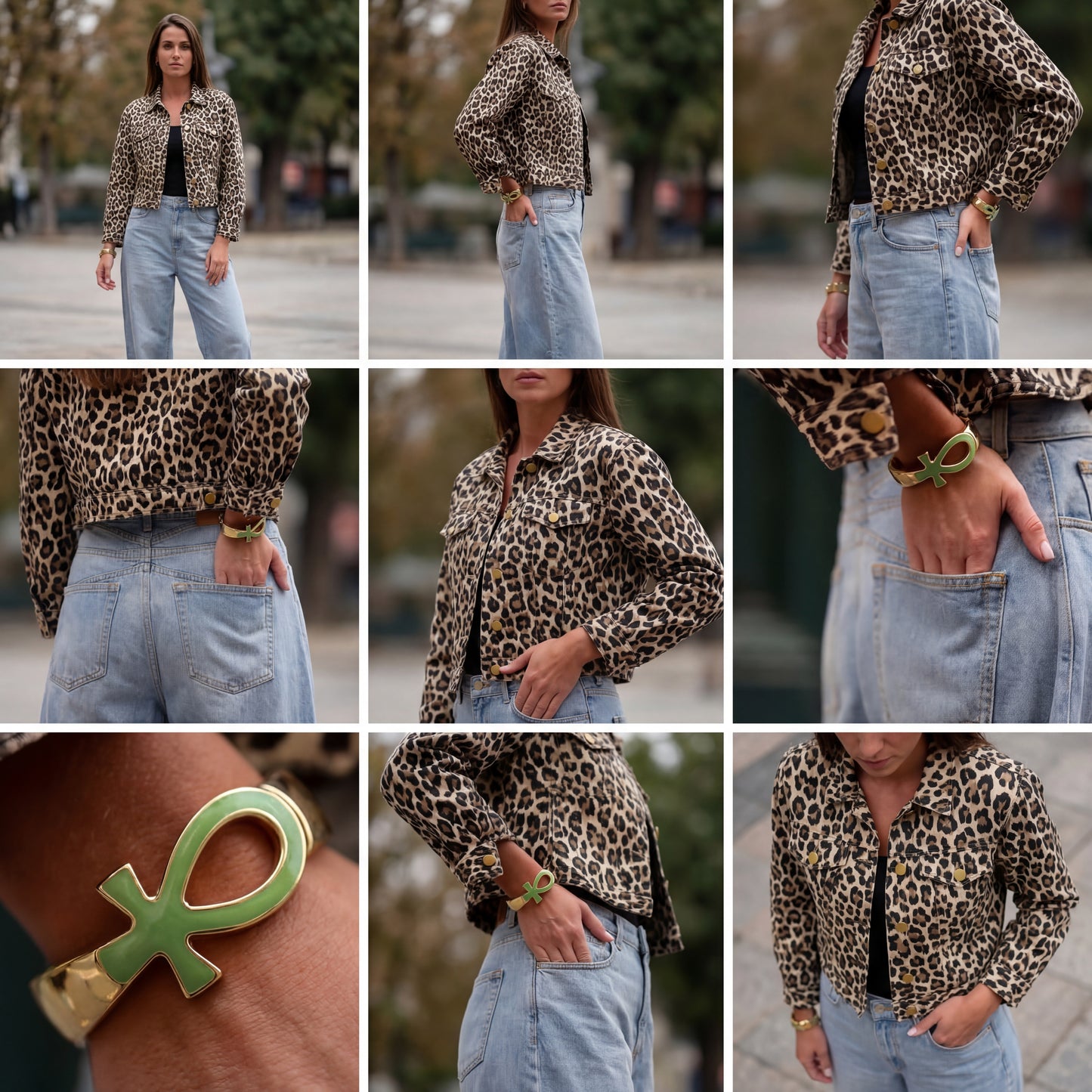 أسورة مفتاح الحياة الأخضر