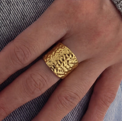 خاتم الدهب المطروق