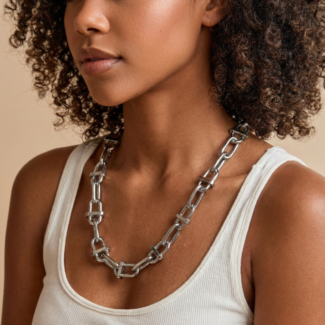 سلسلة الحلقات الفضي