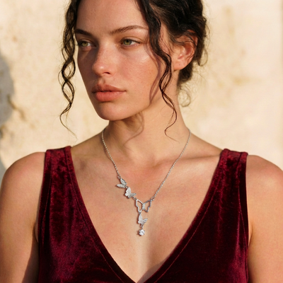 سلسلة فراشات الفضة