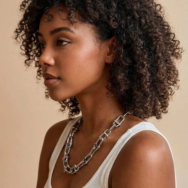 سلسلة الحلقات الفضي