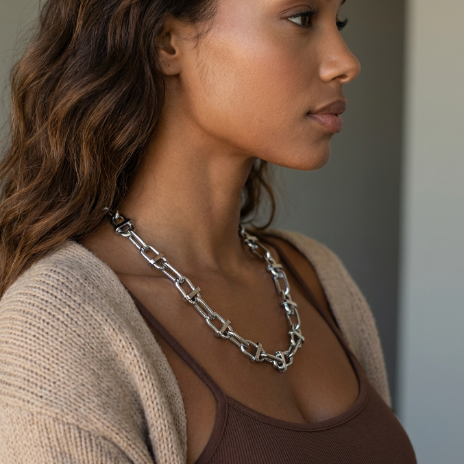 سلسلة الحلقات الفضي