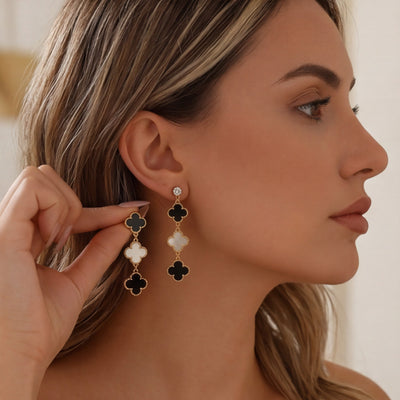 حلق الفراشة الدهب