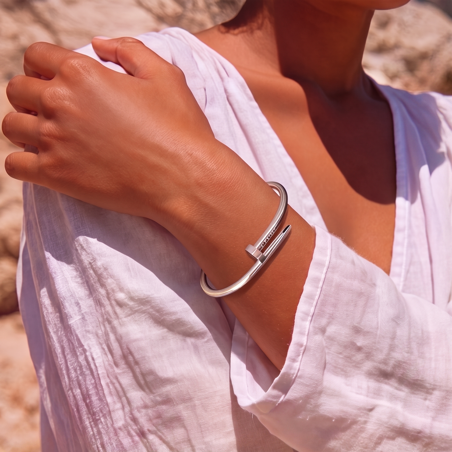أسورة مسمار كارتير  - Cartier (silver)