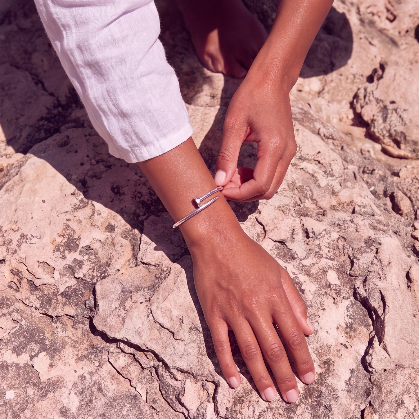 أسورة مسمار كارتير  - Cartier (silver)