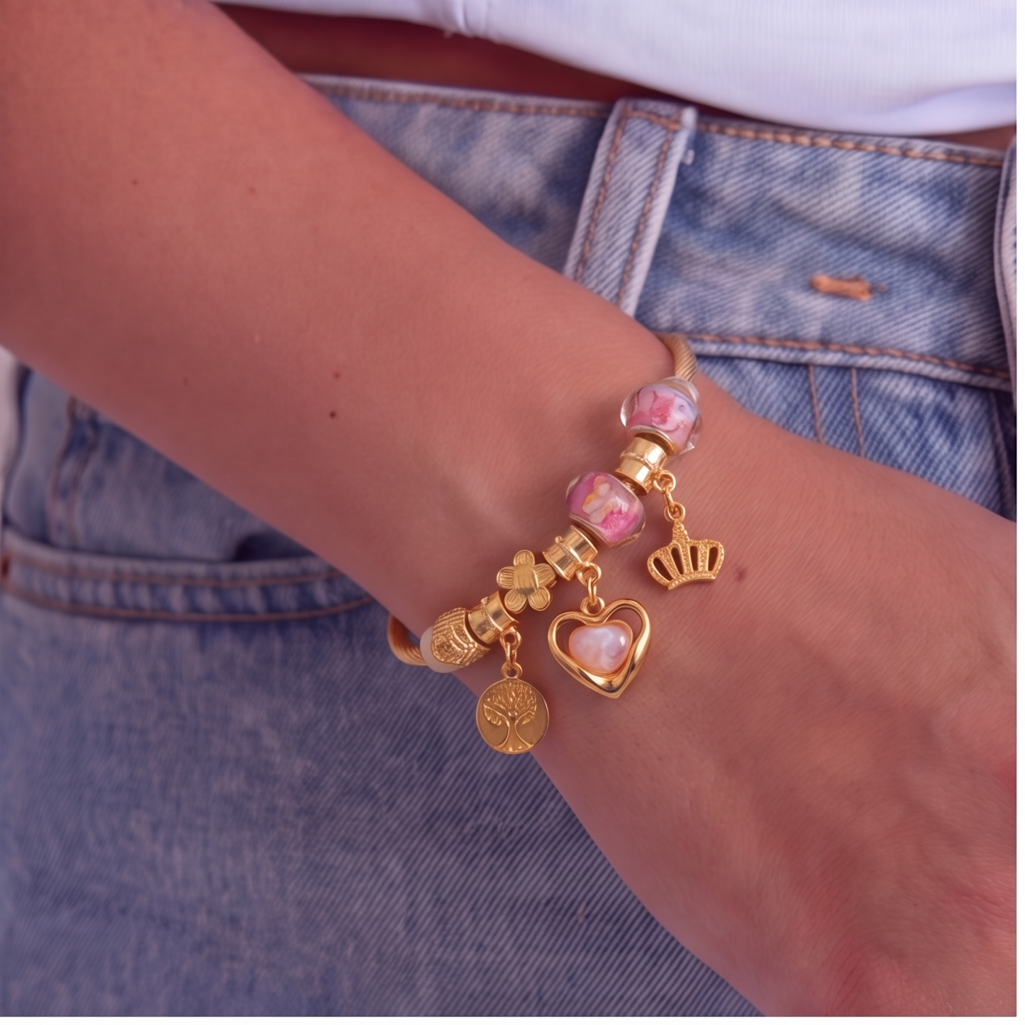 أسورة شارمز  (Pink)