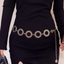 حزام سلسلة بحلقات ذهبي (Copy)